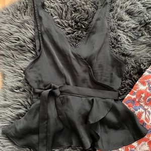 Free people wrap tank top!